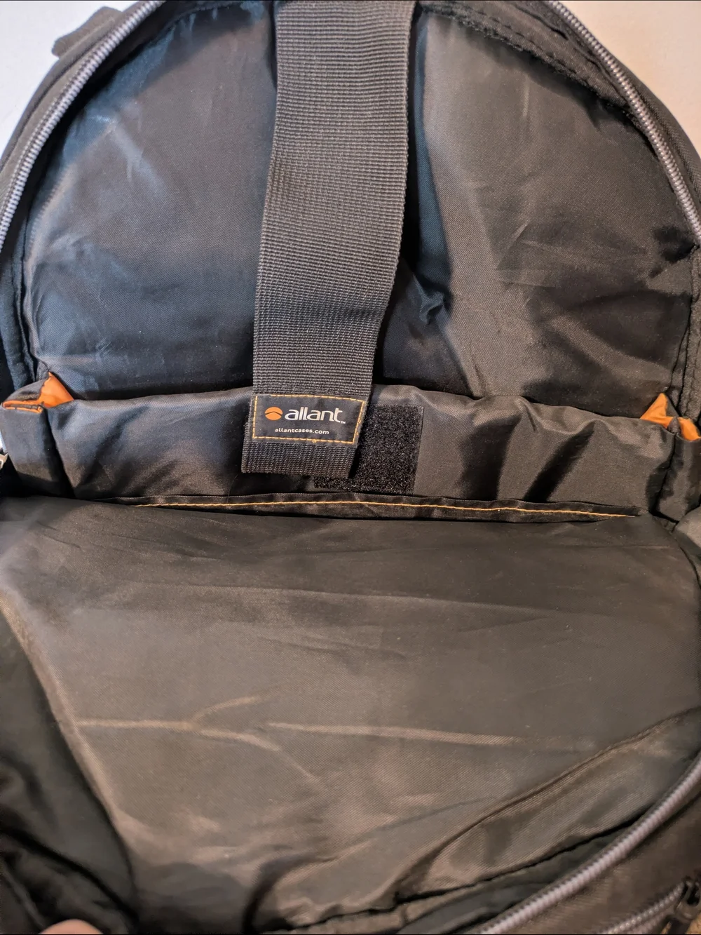 Allant Flight Black and Gray Laptop Backpack with Massive Storage